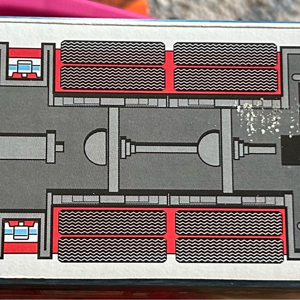 Fire Truck Toy - Red and Yellow - Picture 7 of 10